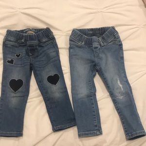 Toddler girls GAP denim pants